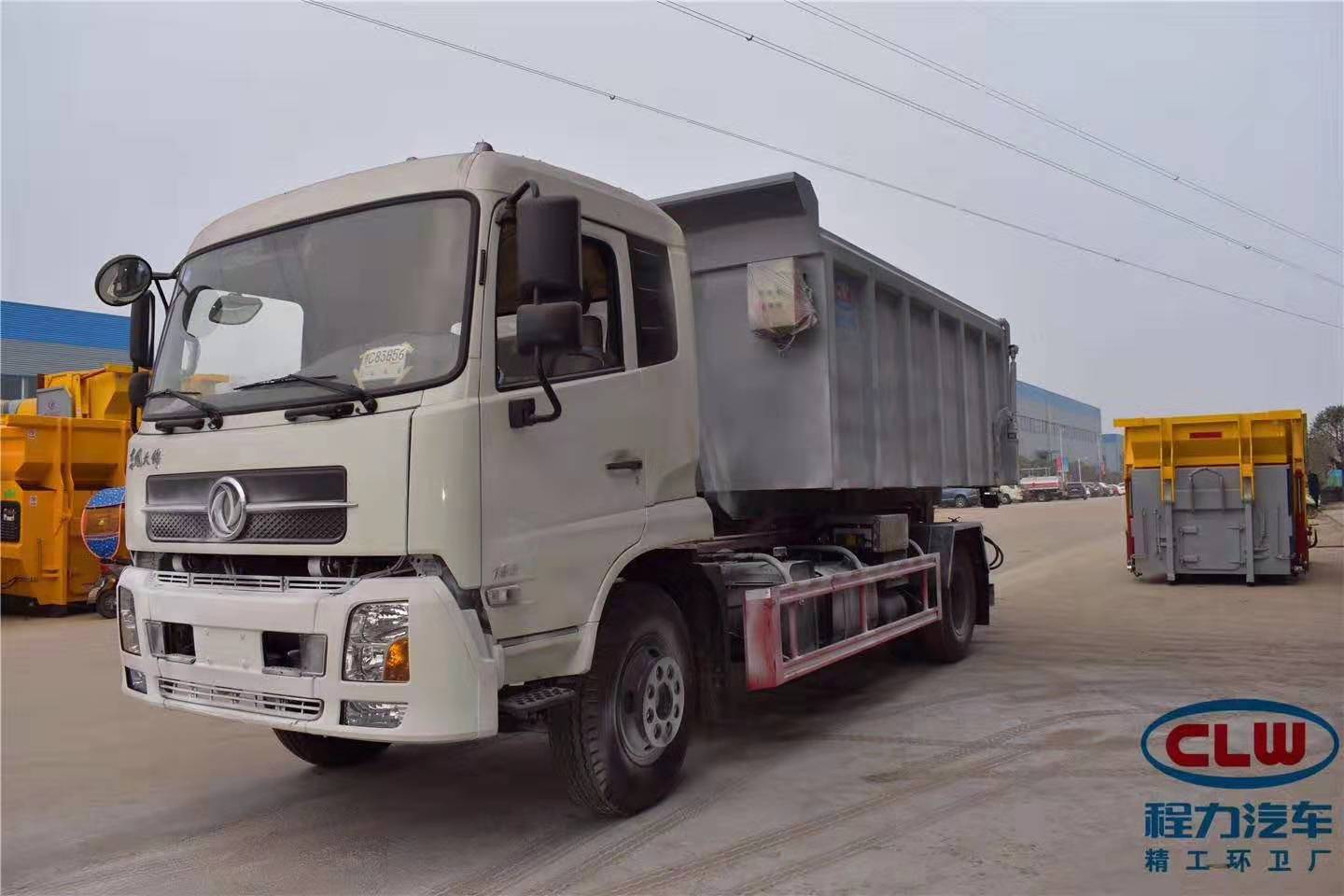出口柬埔寨勾臂垃圾車(chē)