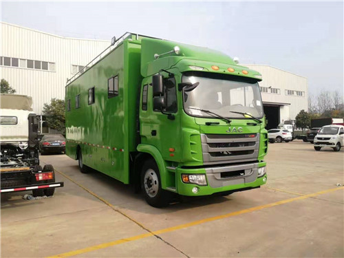 江淮格爾發(fā)蘋(píng)果綠餐車(chē)圖片展示