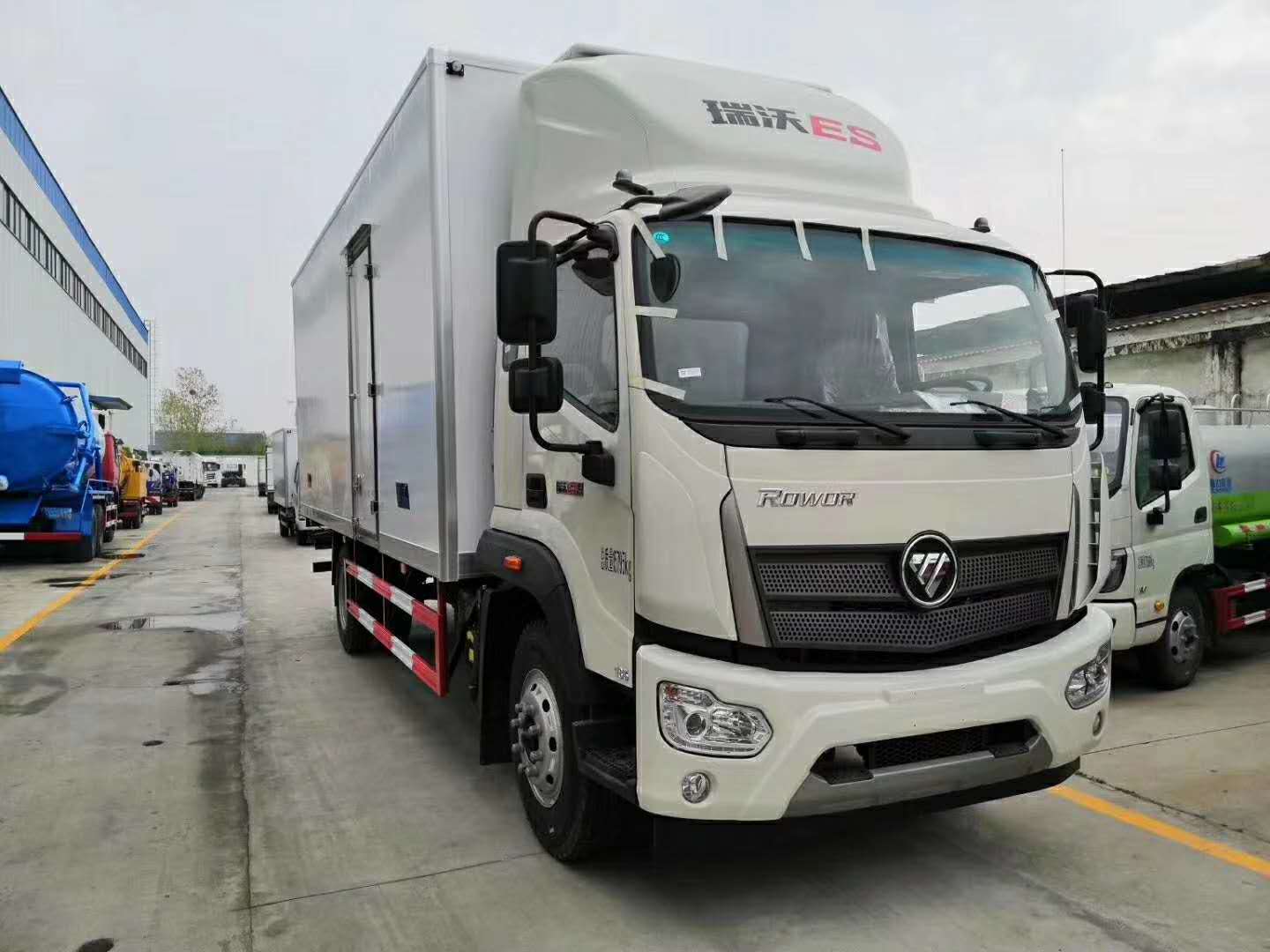 福田瑞沃6.8米冷藏車同級(jí)別性價(jià)比最高，整車不超重