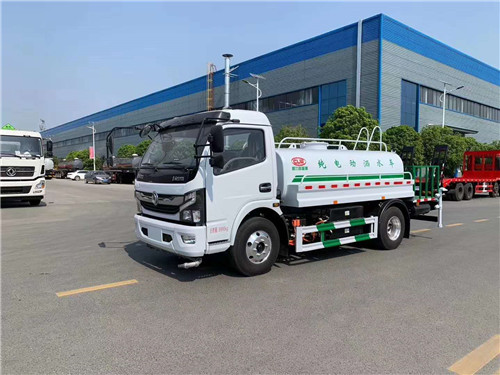 純電動新能源灑水車，霧炮車，多功能抑塵車圖片展示