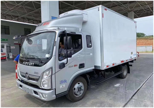 國六福田歐馬可S1、奧鈴速運(yùn)單排及排半冷藏車 