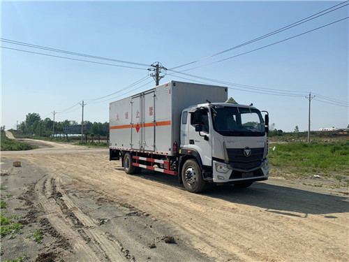 國六歐馬可S5危險品廂式車可做易燃?xì)怏w、易燃液體、腐蝕性物品、毒性和感染性物品、雜項危險物品