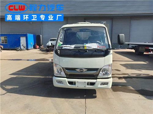 國六福田小卡2掃路車，最小國六柴油掃路車