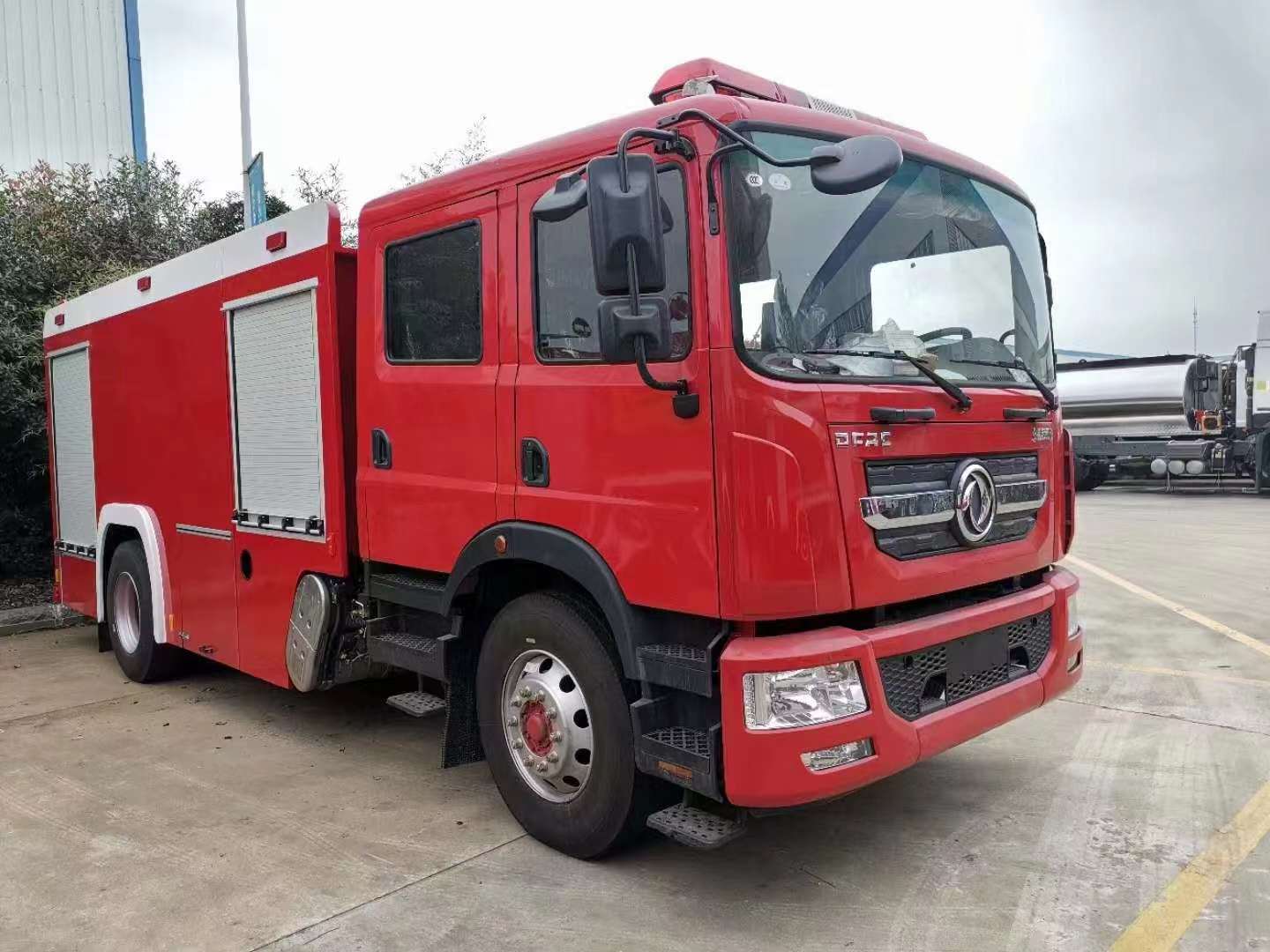 程力威牌（國六）東風(fēng)D9六噸水罐、泡沫消防車