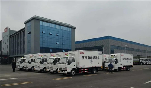 程力醫(yī)療廢物轉(zhuǎn)運車熱銷后疫情專業(yè)市場。