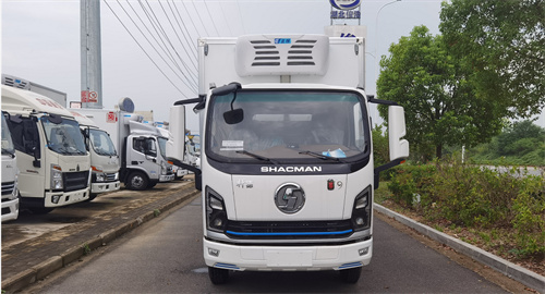 國(guó)六陜汽商用翼9 藍(lán)牌冷藏車 150馬力 