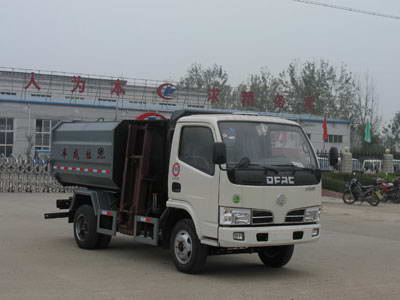 東風小霸王自裝卸式垃圾車掛桶式垃圾車