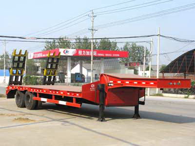 12米低平板運(yùn)輸車(chē)|挖機(jī)半掛運(yùn)輸車(chē)