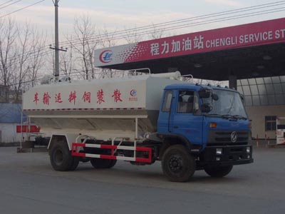 國(guó)四東風(fēng)153散裝飼料運(yùn)輸車(chē)