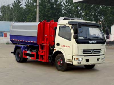 國(guó)五東風(fēng)凱普特自裝卸式垃圾車 