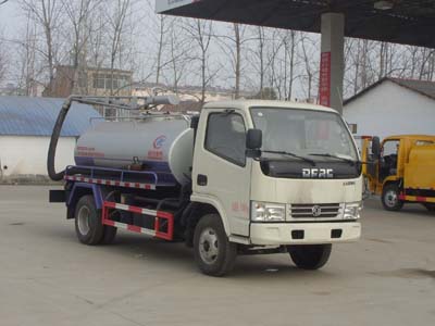 國五東風輕卡5方吸糞車