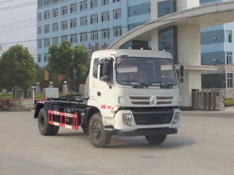 國五東風車廂可卸式垃圾車 