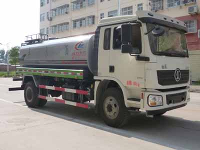 國(guó)五陜汽15噸灑水車