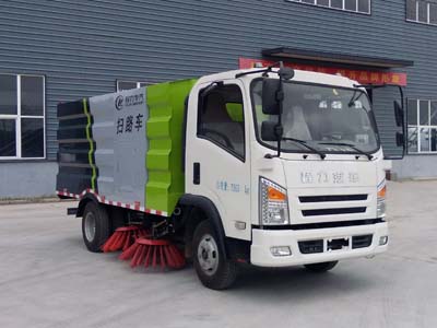 國(guó)五程力威牌1.5方水/4方塵掃路車(chē)